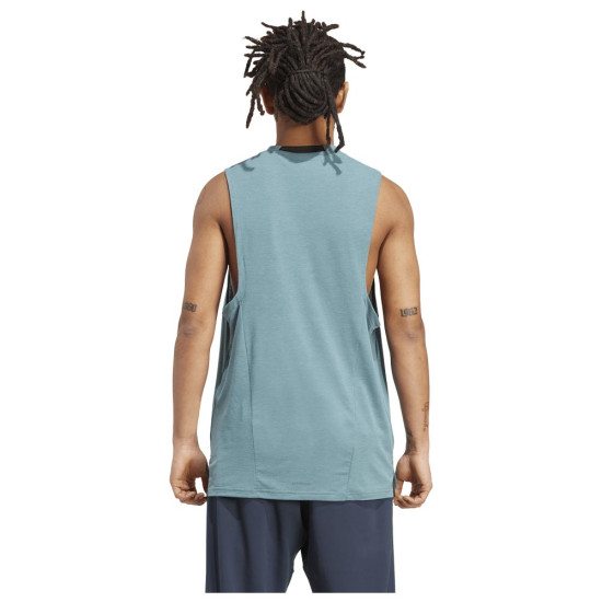 Adidas Ανδρική αμάνικη μπλούζα Designed for Training Workout Tank Top Adidas Ανδρική αμάνικη μπλούζα Designed for Training Workout Tank Top